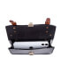 ფოტო #9 პროდუქტის Women's Genuine Leather Snapper Crossbody