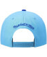 Фото #5 товара Men's Royal and Powder Blue Los Angeles Lakers Hardwood Classics Team Two-Tone 2.0 Snapback Hat