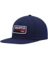 Men's Navy Motion Snapback Hat