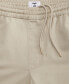 Men's Pull-On Pants, Created for Macy's темный экрю, XL - фото #5