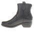 Propet Maisie Zippered Round Toe Womens Black Casual Boots WFX235LBLK-001 11, C, Узкая - фото #3