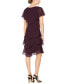 ფოტო #2 პროდუქტის Tiered Rhinestone Capelet Dress