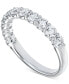 ფოტო #3 პროდუქტის Diamond Eleven Stone Band (1 ct. t.w.) in 14k White Gold