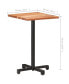 Фото #2 товара Bistro Table with Live Edges 19.7"x19.7"x29.5" Solid Acacia Wood