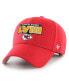Фото #1 товара Men's Red Kansas City Chiefs Super Bowl LVIII MVP Adjustable Hat
