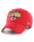 ფოტო #1 პროდუქტის Men's Red Kansas City Chiefs Super Bowl LVIII MVP Adjustable Hat