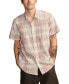 Фото #6 товара Men's Plaid San Gabriel Short Sleeve 1 Pocket Shirt
