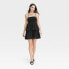 Фото #1 товара Women's Mini Bubble Dress - A New Day Black XS