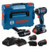 Фото #1 товара Bosch Akku-Bohrschrauber GSR 18V-90 FC, GFA 18-M/E/W/H 2x4,0 Ah + Lader L-BOXX