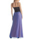 Women's Elastic Waist Dressy Maxi Skirt