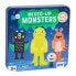 PETIT COLLAGE Mixed-Up Monsters On-The-Go Magnetic Play Set