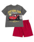 Фото #1 товара Boys Lion King Cars T-Shirt and Mesh Shorts Outfit Set to (18 Months - 10-12)