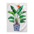 Set of Cloths HappyFriday Multicolour 70 x 50 cm Plant (2 Pieces)