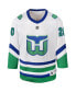 ფოტო #2 პროდუქტის Big Boys Sebastian Aho White Carolina Hurricanes Whalers Replica Jersey