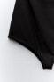 Фото #10 товара Платье с деталью из полупрозрачной ткани ZARA