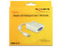 Фото #3 товара Delock Adapter mini Displayport / VGA FM - 0.18 m - VGA (D-Sub) - Mini DisplayPort - Male - Female - White