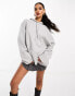 Фото #1 товара ASOS DESIGN super soft oversized hoodie in grey marl