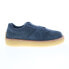 Clarks Sandford Ronnie Fieg Kith 26166900 Mens Blue Lifestyle Sneakers Shoes