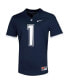 Men's #1 Navy UConn Huskies Untouchable Game Jersey