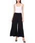 Фото #3 товара Women's Smocked-Waist Wide-Leg Pants