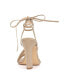 ფოტო #4 პროდუქტის Women's Ines Lace Up Heel Sandal