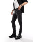 Фото #4 товара ASOS DESIGN skinny jeans in black with vintage tint