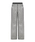 ფოტო #1 პროდუქტის Women's Shimmering Threaded Mesh Pants