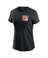 ფოტო #2 პროდუქტის Women's Black Cleveland Browns 2023 NFL Crucial Catch Sideline Tri-Blend T-shirt