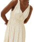 Фото #2 товара Women's Ivy Foil Maxi Dress