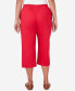 Фото #2 товара Women's All American Twill Capri with Pockets Pants