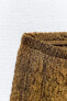 Фото #8 товара Брюки из ткани с рельефным узором ZARA