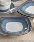 Фото #44 товара Colorscapes Layers 12 Piece Square Dinnerware Set