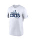 ფოტო #3 პროდუქტის Men's White Indianapolis Colts Legend Community Performance T-shirt