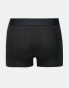 Jack & Jones 3 pack trunks in bamboo black