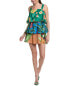 Фото #1 товара Платье FARM Rio Mixed Prints Layered Mini Dress Women's