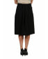 ფოტო #3 პროდუქტის Women's Plus Size Classic Knee Length Skirt