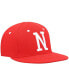 ფოტო #4 პროდუქტის Men's Scarlet Nebraska Huskers On-Field Baseball Fitted Hat