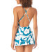 Фото #2 товара Anne Cole 293050 Swim Dress With Skirted Bottom Multi Size 8