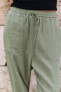 Flowing cropped trousers