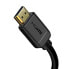 Kabel przewód HDMI 2.0 4K 60 Hz 3D HDR 18 Gbps 1 m czarny