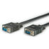 ROLINE HQ VGA Cable HD15 M - HD15 M 15 m - 15 m - VGA (D-Sub) - VGA (D-Sub) - Male - Male - Black