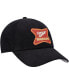 ფოტო #3 პროდუქტის Men's Black Miller Roscoe Corduroy Adjustable Hat