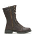 Фото #2 товара Harley-Davidson Nolana 9" D84769 Womens Brown Leather Motorcycle Boots