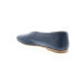 Фото #12 товара Miz Mooz Etta Womens Blue Leather Slip On Ballet Flats Shoes