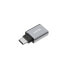 Unitek International UNITEK Y-A025CGY - USB Type-C - USB Type-A - Metallic
