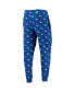 Фото #4 товара Men's Royal Philadelphia 76ers Allover Logo Jogger Pants