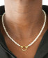 ფოტო #2 პროდუქტის Cultured Freshwater Pearl (4mm) 17" Collar Necklace