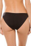 Фото #3 товара Skin 255954 Womens The Selby Black/Martini Olive Bikini Bottoms Swimwear Size S