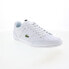 Фото #3 товара Lacoste Chaymon 0121 1 7-42CMA0014147 Mens White Lifestyle Sneakers Shoes