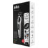 Фото #1 товара Braun Beard Trimmer BT5265 Men Trimmer & Hair Clipper - 39 Length Settings - Black/Silver Metal - Washable - AC/Battery - Black - Silver